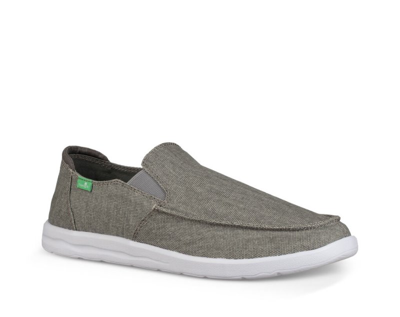 Chaussures Sanuk Hi Five Homme - Grise SYABCT158